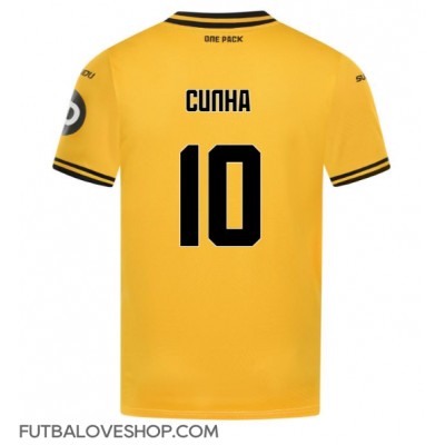 Dres Wolves Matheus Cunha #10 Domáci 2024-25 Krátky Rukáv Dres Wolves Matheus Cunha #10 Domáci 2024-25 Krátky Rukáv